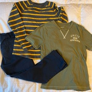 Gap Boys Lot of 3 Items: 2 Tops and 1 Pant Size 6-7